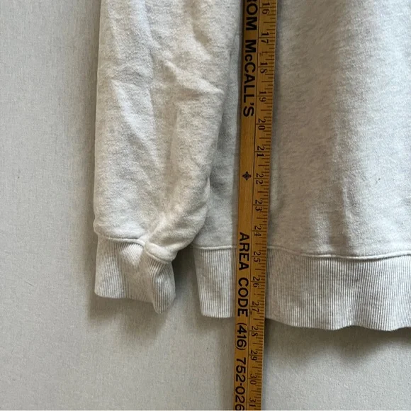 TNA Aritzia Terry Fleece Boyfriend Hoodie Sz L - Picture 3 of 8